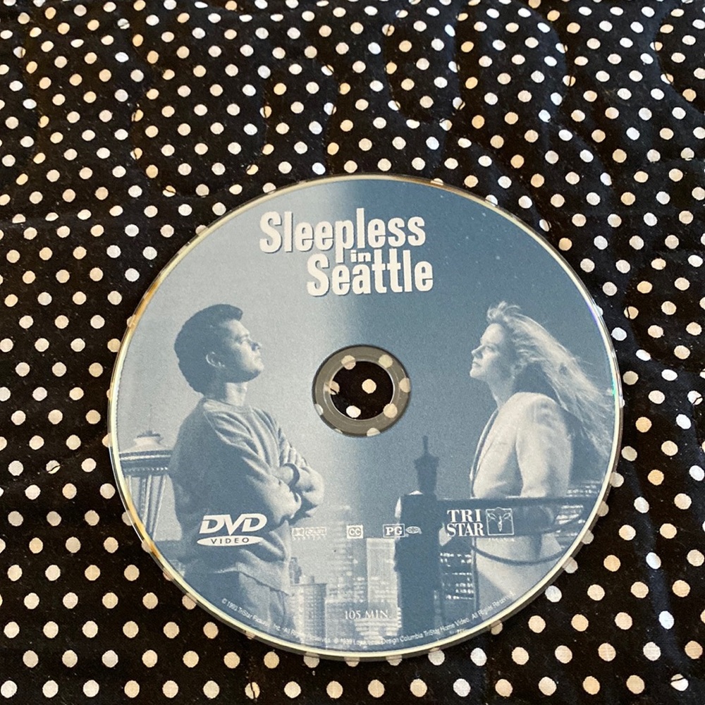 Gently used DVD, Sleepless in Seattle 🌼no original case